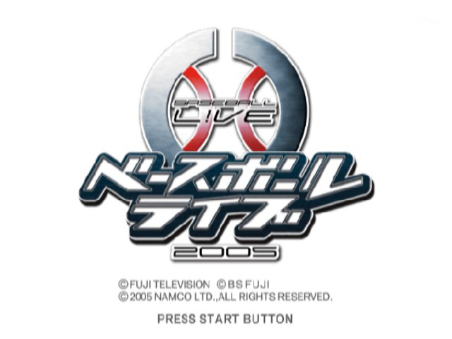 Baseball Live 2005 — sstitle (JP)