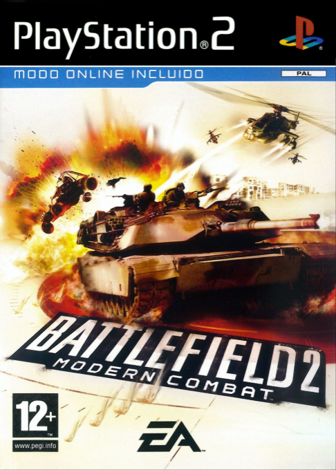 Battlefield 2 - Modern Combat — box-2D (SP)