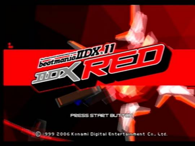 Beatmania 2 Dx 11 - 2 Dx Red — sstitle (JP)