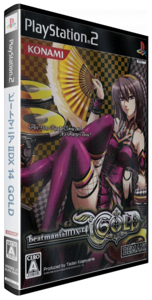 Beatmania 2 Dx 14 - Gold — box-3D (JP)