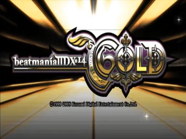 Beatmania 2 Dx 14 - Gold — sstitle (JP)