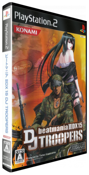 Beatmania 2 Dx 15 - Dj Troopers — box-3D (JP)