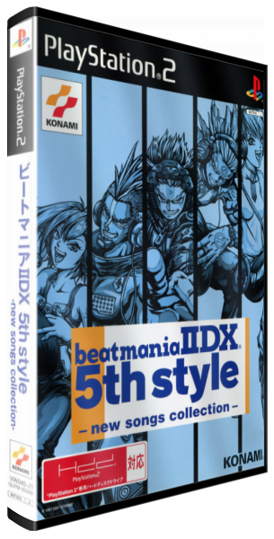 Beatmania 2 Dx 5th Style - New Songs Collection — box-3D (JP)
