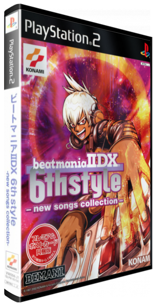 Beatmania 2 Dx 6th Style - New Songs Collection — box-3D (JP)