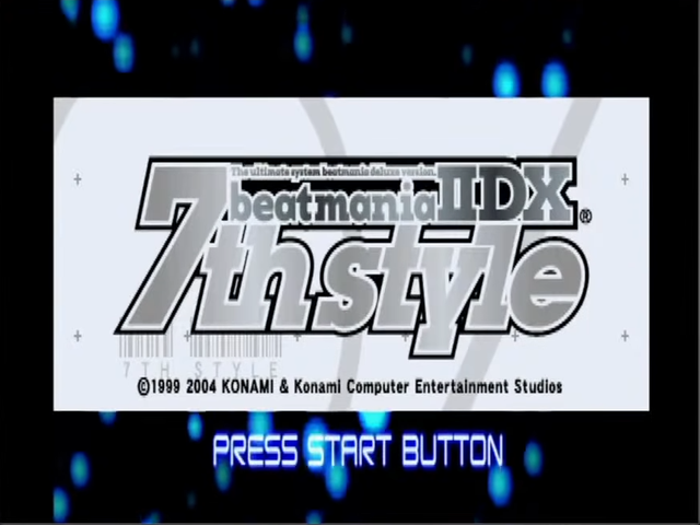 Beatmania 2 Dx 7th Style — sstitle (JP)