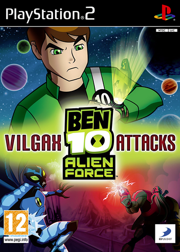 Ben 10 - Alien Force - Vilgax Attacks — box-2D (EU)