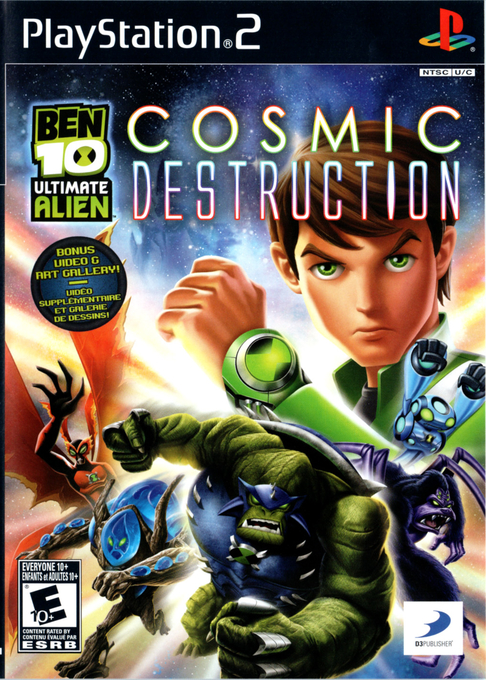 Ben 10 Ultimate Alien - Cosmic Destruction box art