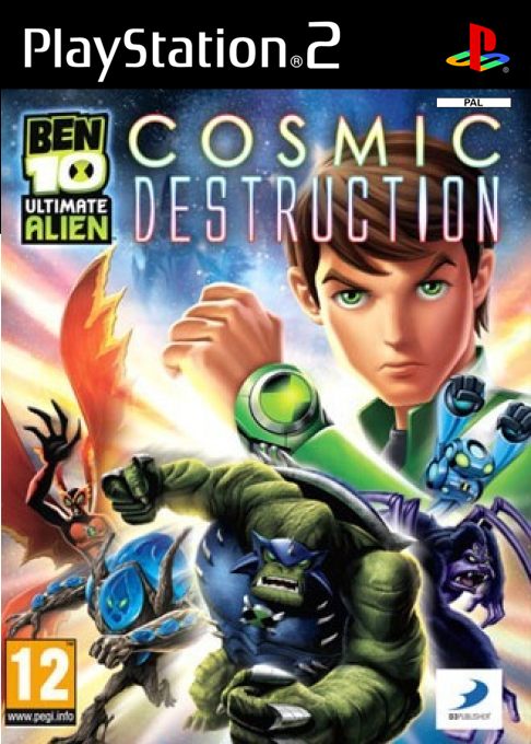 Ben 10 Ultimate Alien - Cosmic Destruction — box-2D (FR)