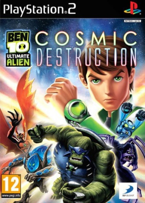 Ben 10 Ultimate Alien - Cosmic Destruction — box-2D (EU)