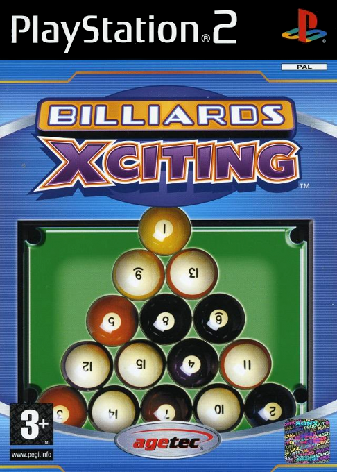 Billiards Xciting box art