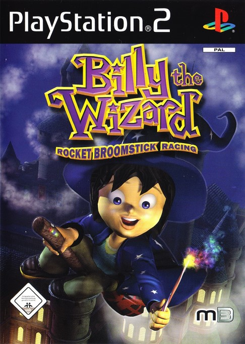 Billy The Wizard - Rocket Broomstick Racing — box-2D (DE)