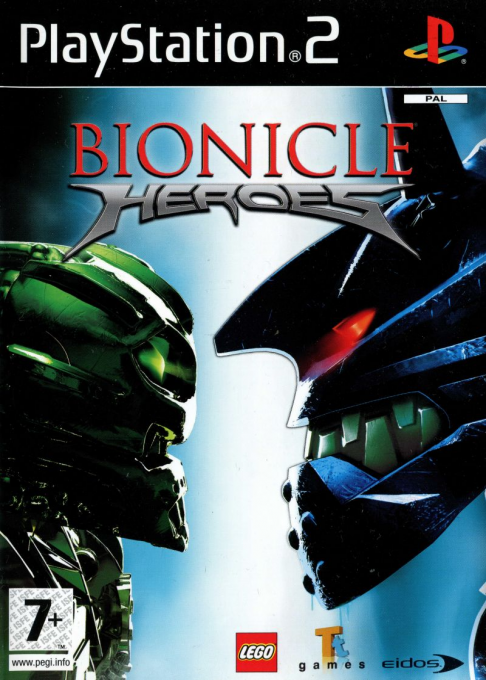Bionicle Heroes — box-2D (AU)