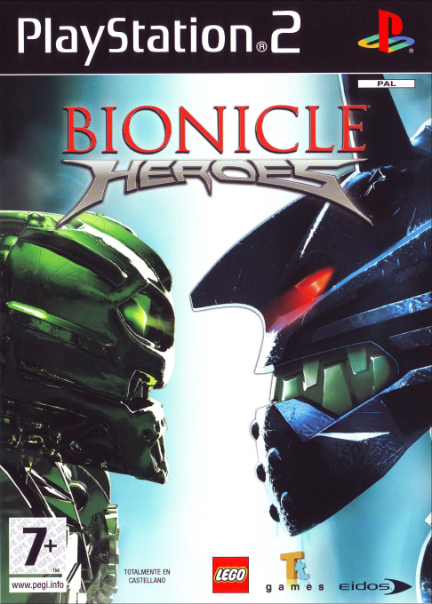 Bionicle Heroes — box-2D (SP)