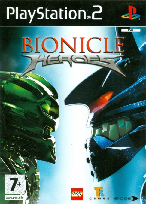 Bionicle Heroes — box-2D (EU)