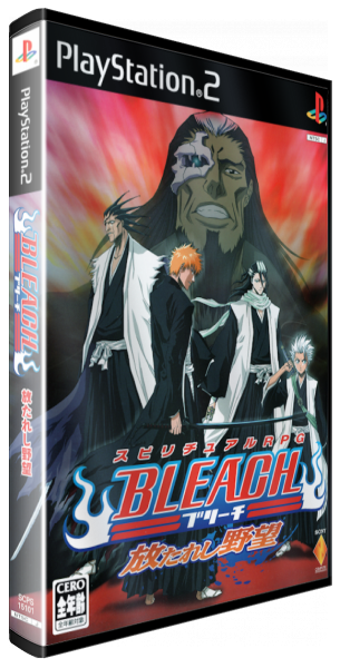 Bleach - Hanatareshi Yabou — box-3D (JP)