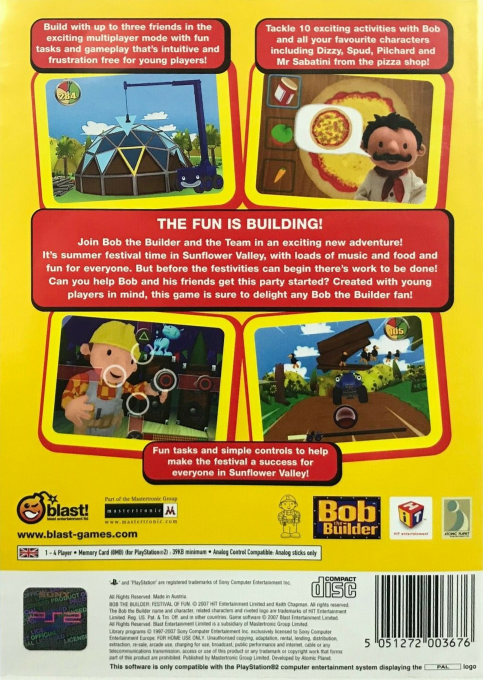 Bob The Builder - Festival Of Fun — box-2D-back (EU)