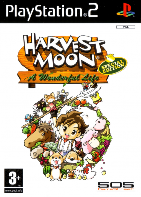 Harvest Moon - A Wonderful Life Special Edition — box-2D (EU)