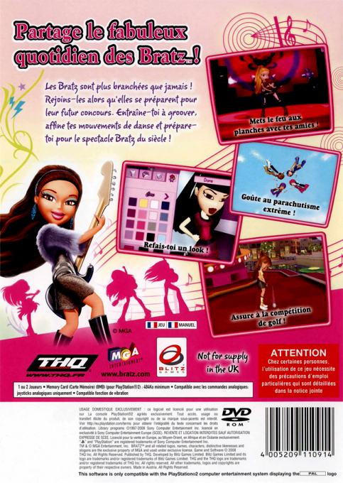 Bratz - Girlz Really Rock — box-2D-back (FR)