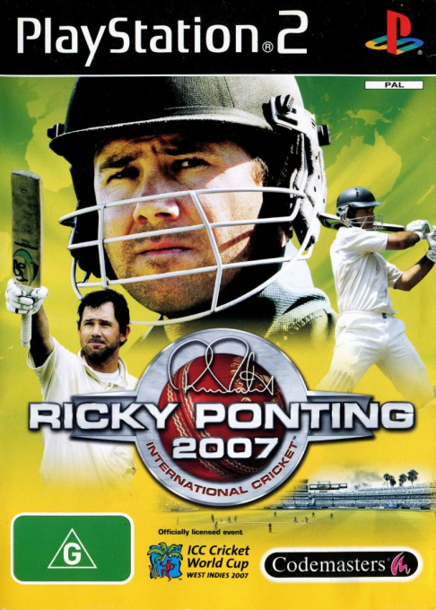 Brian Lara International Cricket 2007 — box-2D (AU)