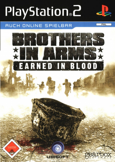 Brothers In Arms - Earned In Blood — box-2D (DE)