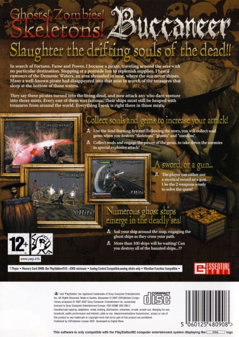 Buccaneer — box-2D-back (EU)