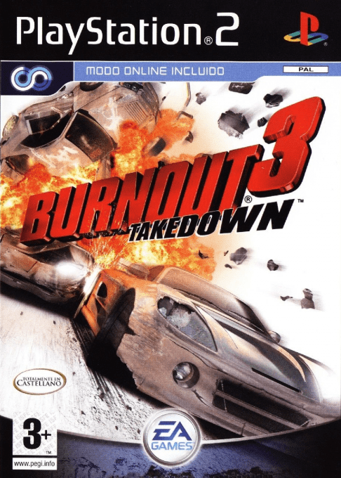 Burnout 3 - Takedown — box-2D (SP)