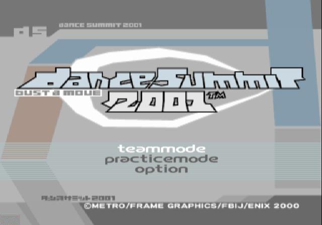 Dance Summit 2001 - Bust A Move — sstitle (JP)