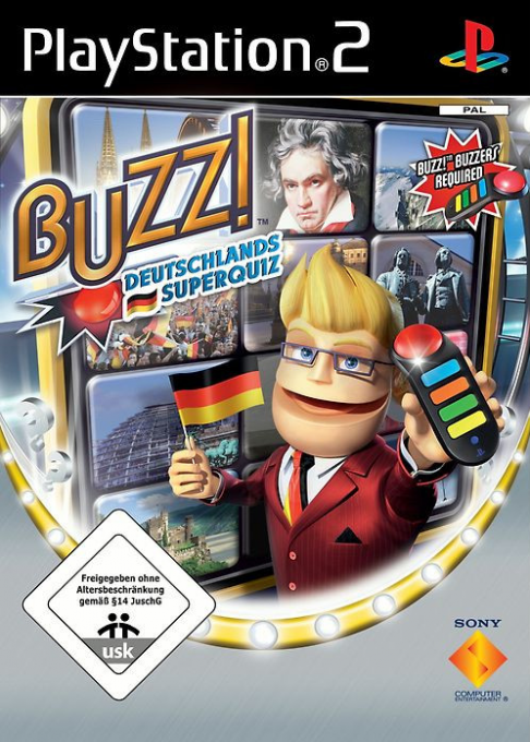 Buzz! Brain Of Oz — box-2D (DE)