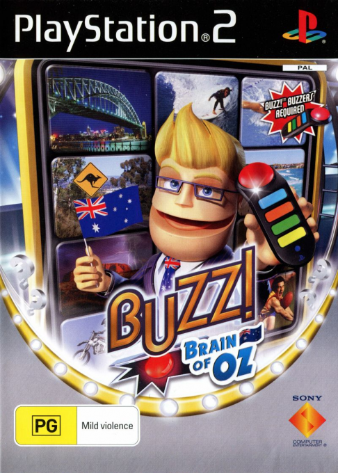 Buzz! Brain Of Oz — box-2D (AU)