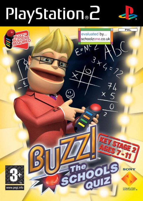 Buzz ! - The Schools Quiz box art
