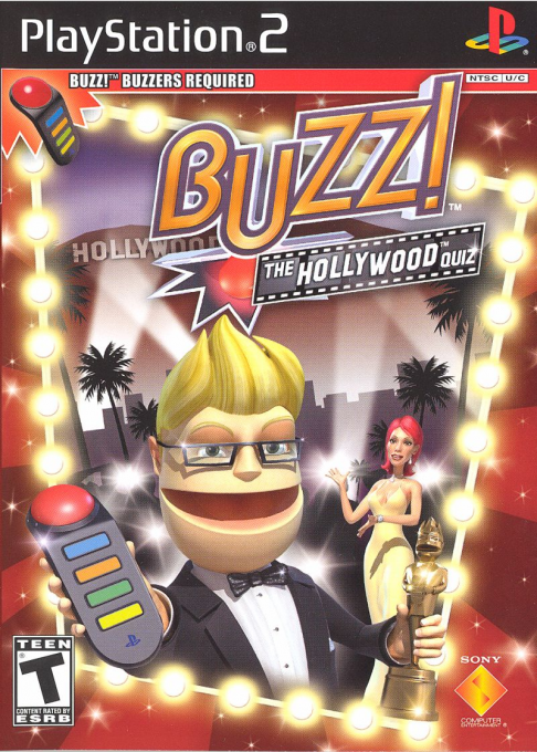 Buzz ! - Hollywood Quiz box art
