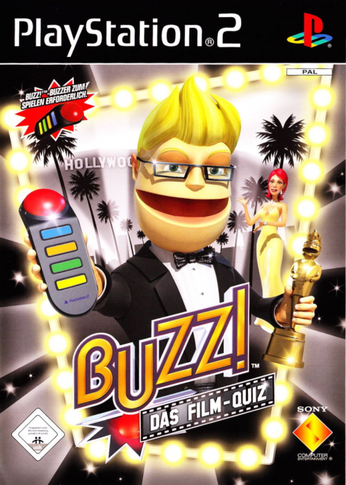 Buzz ! - Hollywood Quiz — box-2D (DE)