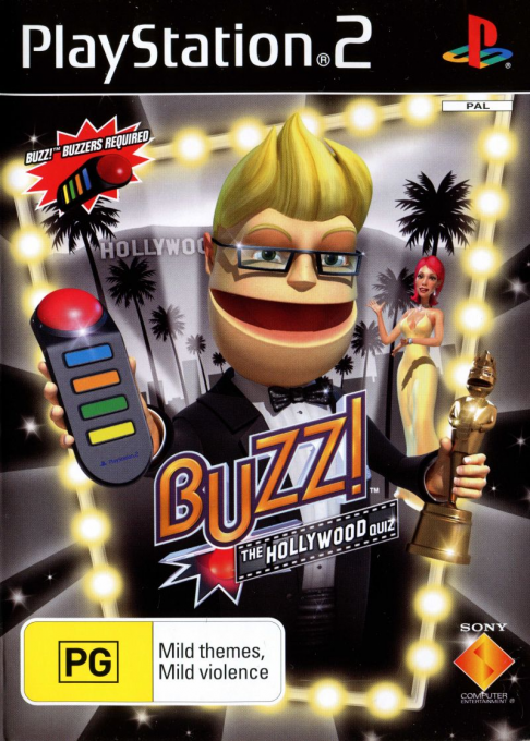 Buzz ! - Hollywood Quiz — box-2D (AU)