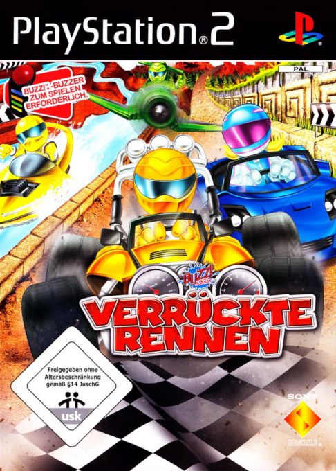 Buzz! Junior - Ace Racers — box-2D (DE)