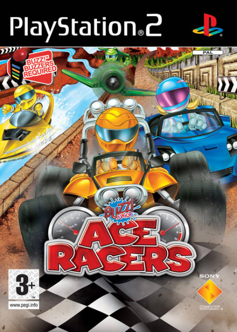 Buzz! Junior - Ace Racers box art