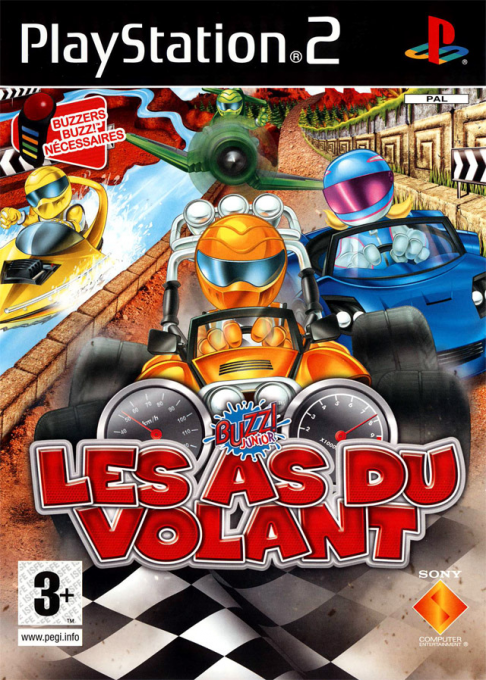 Buzz! Junior - Ace Racers — box-2D (FR)