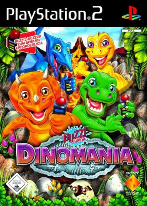 Buzz! Junior - Dino Den — box-2D (DE)