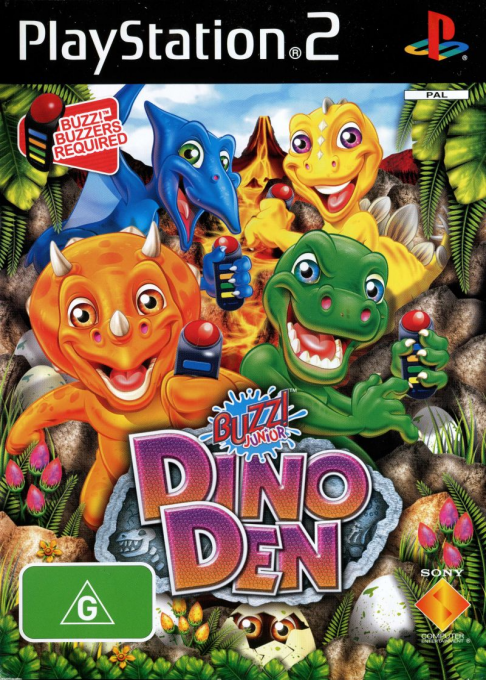 Buzz! Junior - Dino Den — box-2D (AU)