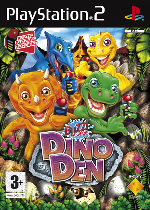 Buzz! Junior - Dino Den box art