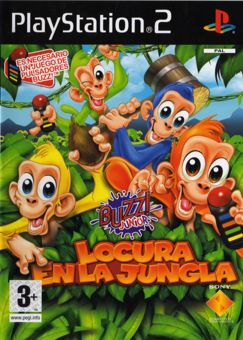 Buzz! Junior - Jungle Party — box-2D (SP)