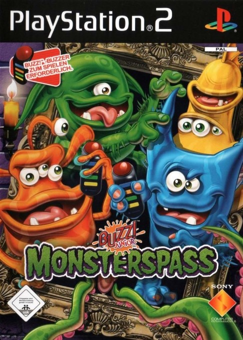 Buzz! Junior - Monster Rumble — box-2D (DE)