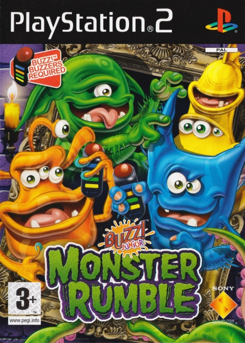 Buzz! Junior - Monster Rumble box art