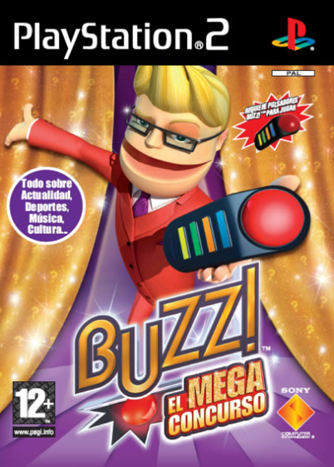 Buzz! The Mega Quiz — box-2D (SP)