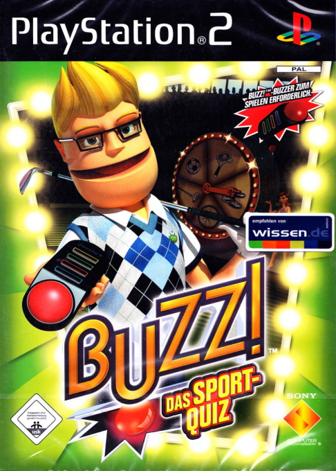 Buzz! The Sports Quiz — box-2D (DE)