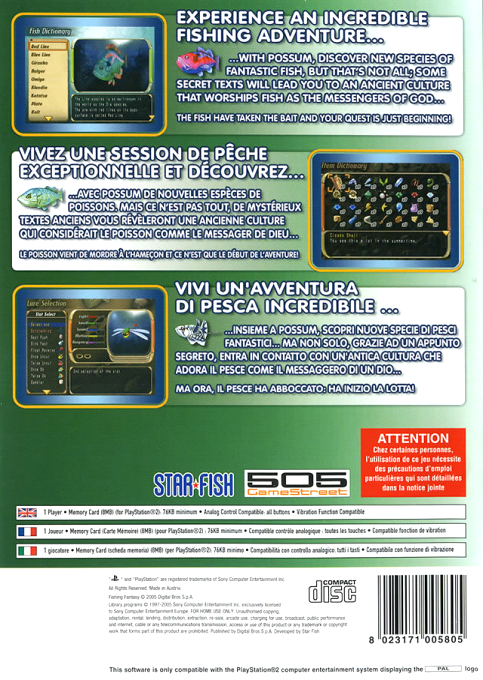 Fishing Fantasy - Buzzrod — box-2D-back (FR)