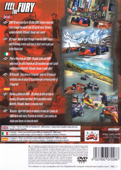 Cart Fury Championship Racing — box-2D-back (EU)