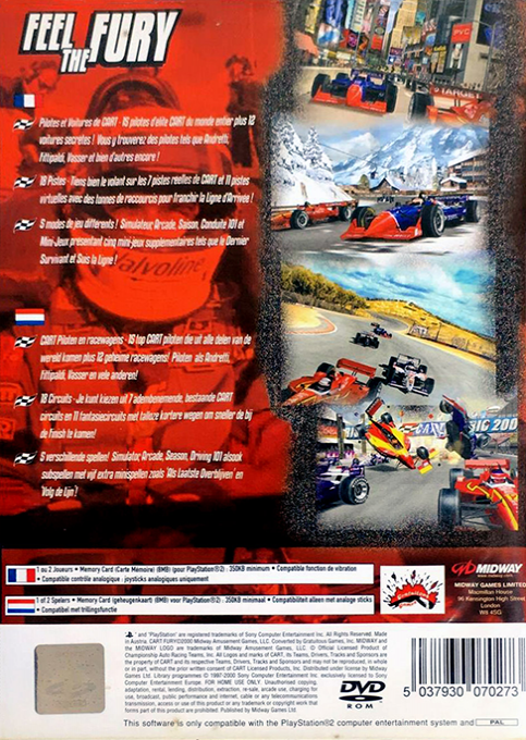 Cart Fury Championship Racing — box-2D-back (FR)