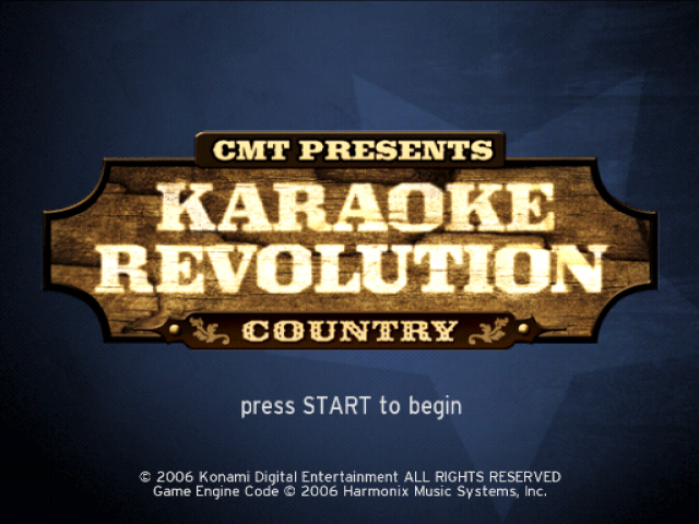 Cmt Presents - Karaoke Revolution Country — sstitle (US)