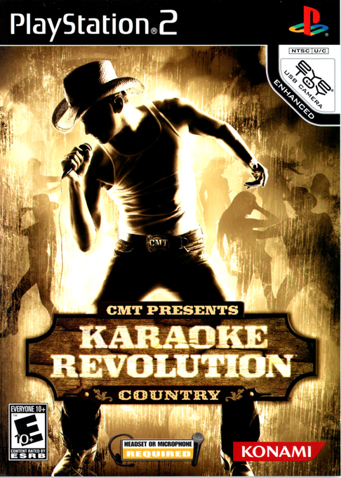 Cmt Presents - Karaoke Revolution Country box art