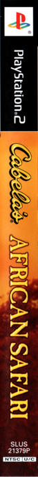 Cabela's African Safari — box-2D-side (US)